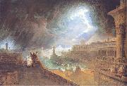 John Martin Seventh Plague oil painting artist